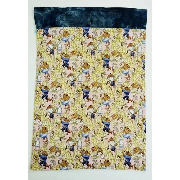 Sweet Dreams Beauty and The Beast Disney 30X20 Pillow Case Multiple Movie Scenes - Picture 1 of 8